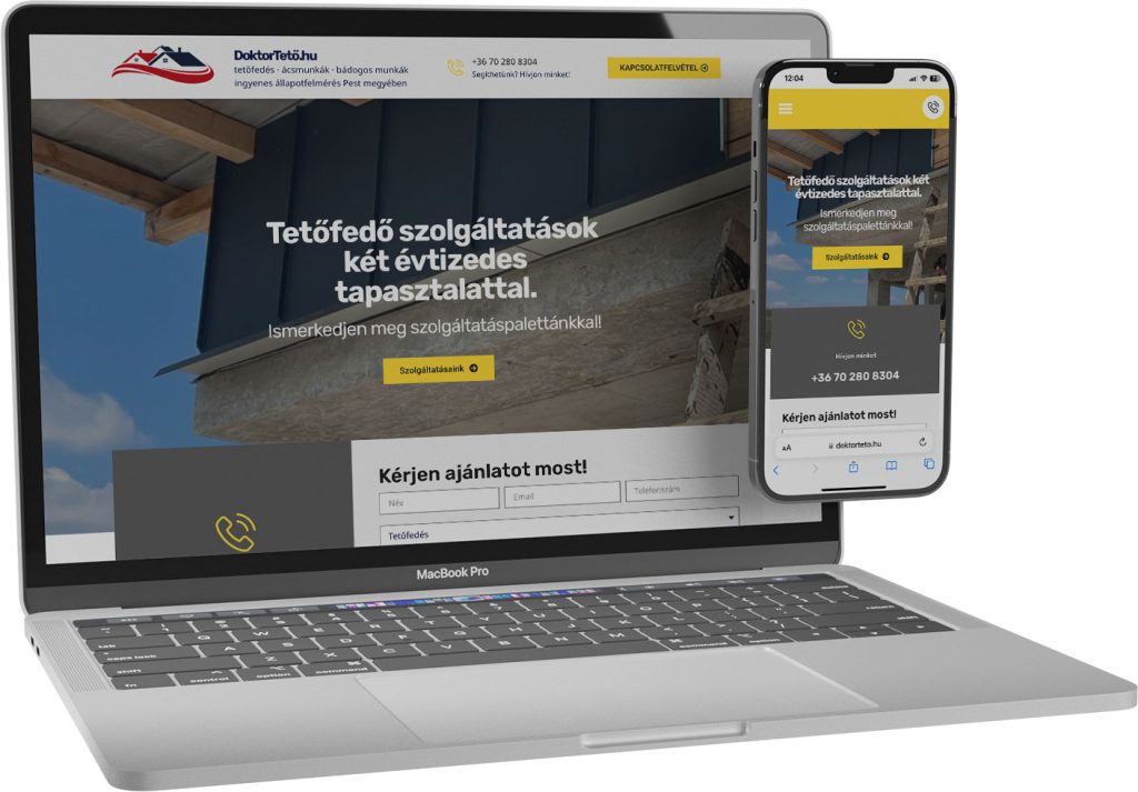 UNIVERZÁL BT. weboldal készítés referencia
