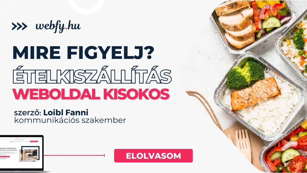 étterem weboldal készítés