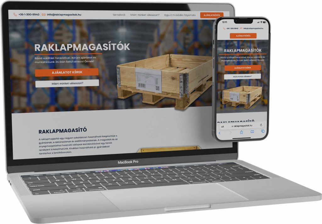 SEBESTYÉN WOOD KFT. weboldal készítés referencia