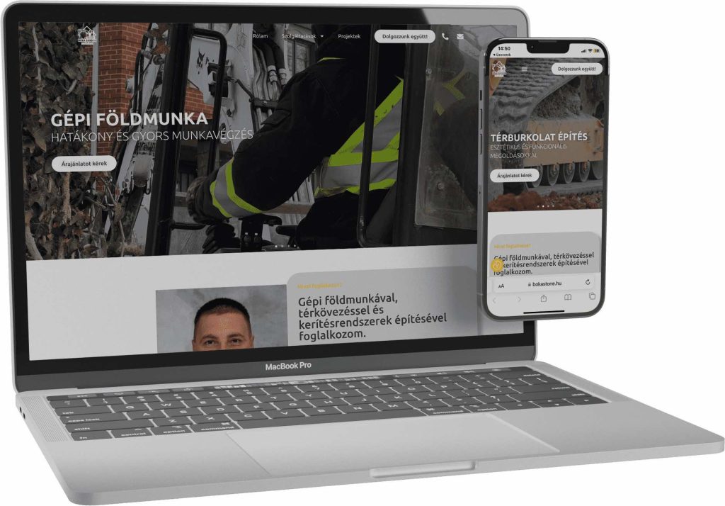 BOKASTONE weboldalkészítés referencia