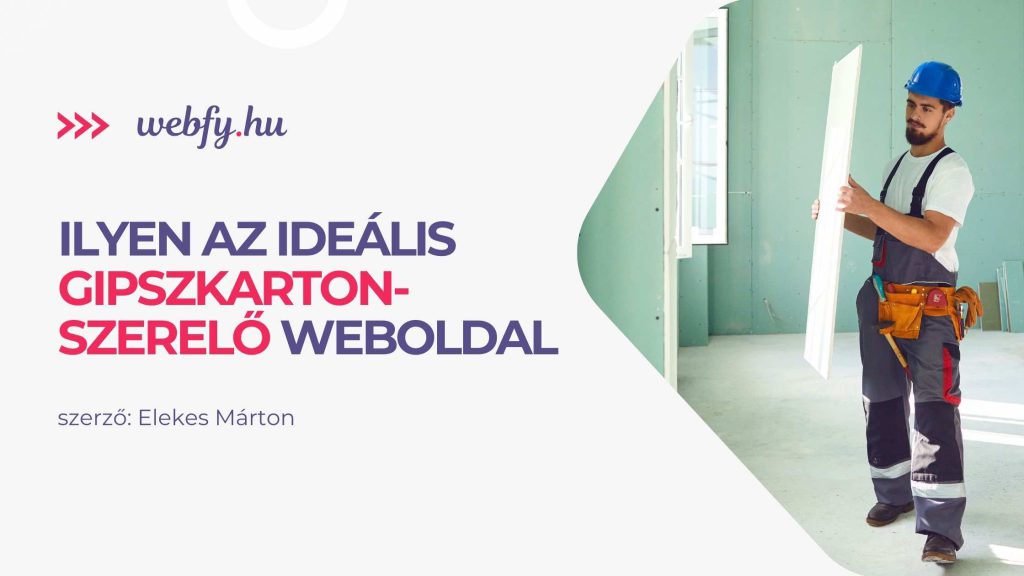 gipszkartonszerelő weboldal