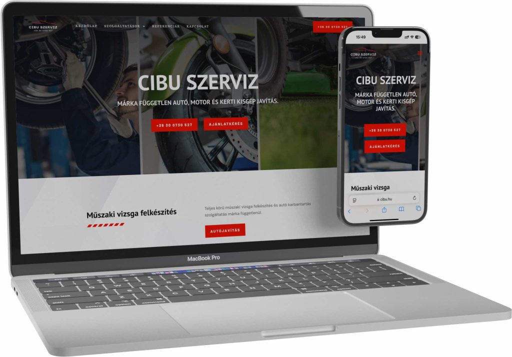 cibu weboldalkészítés referencia