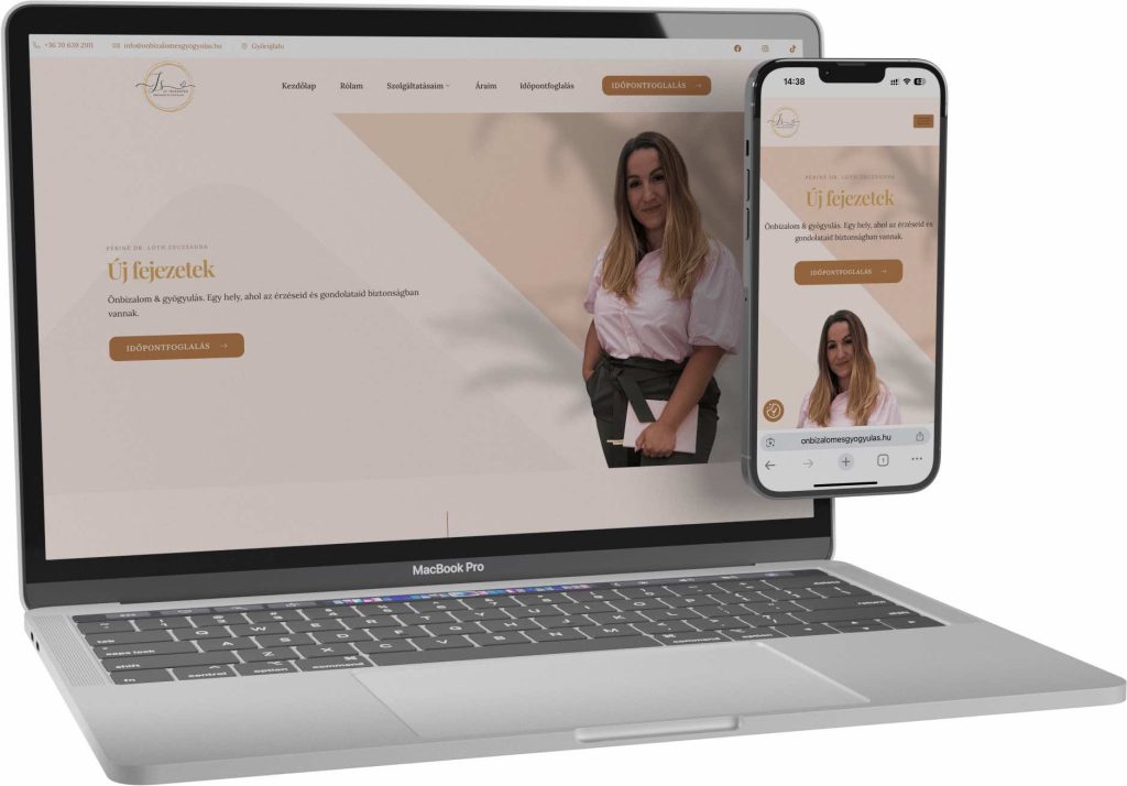 DR. LÓTH ZSUZSANNA GYŐR weboldal referencia