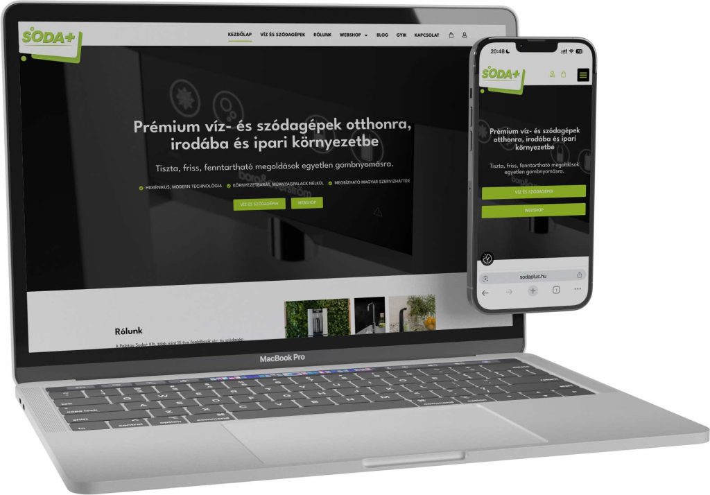 PALOTAY SODA + KFT. SZOMBATHELY weboldal referencia